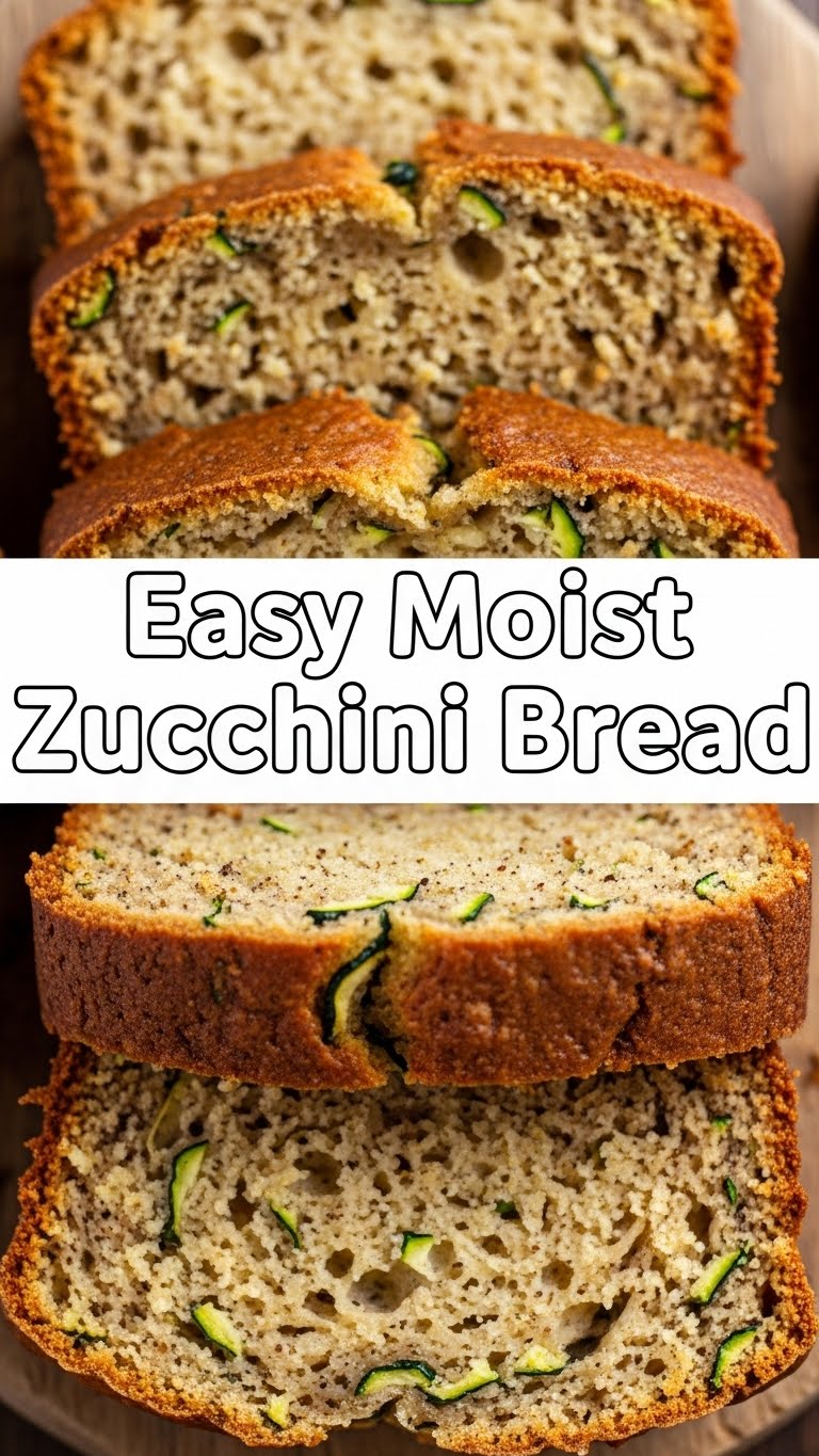 Easy Moist Zucchini Bread