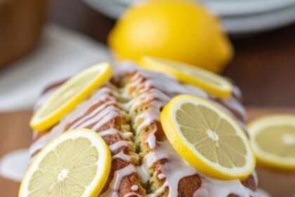 Moist Lemon Zucchini Bread