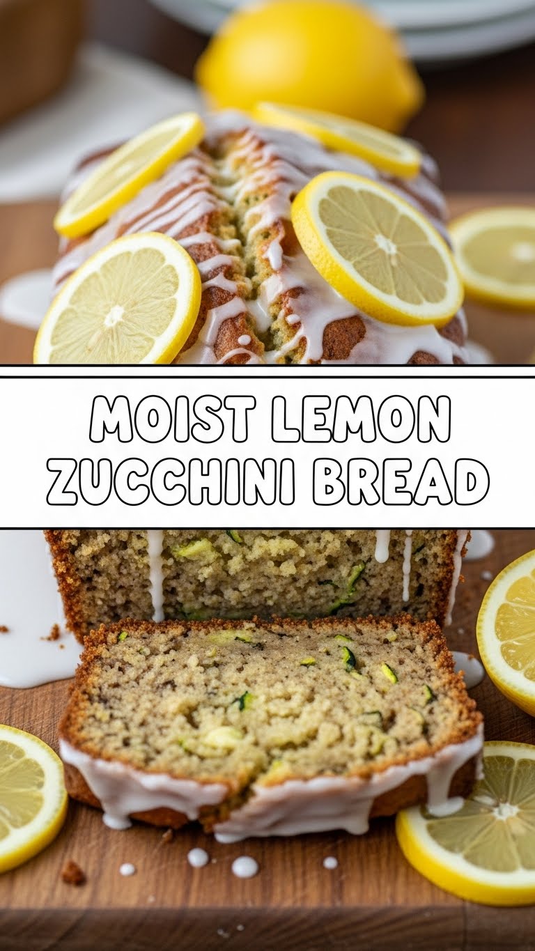 Moist Lemon Zucchini Bread