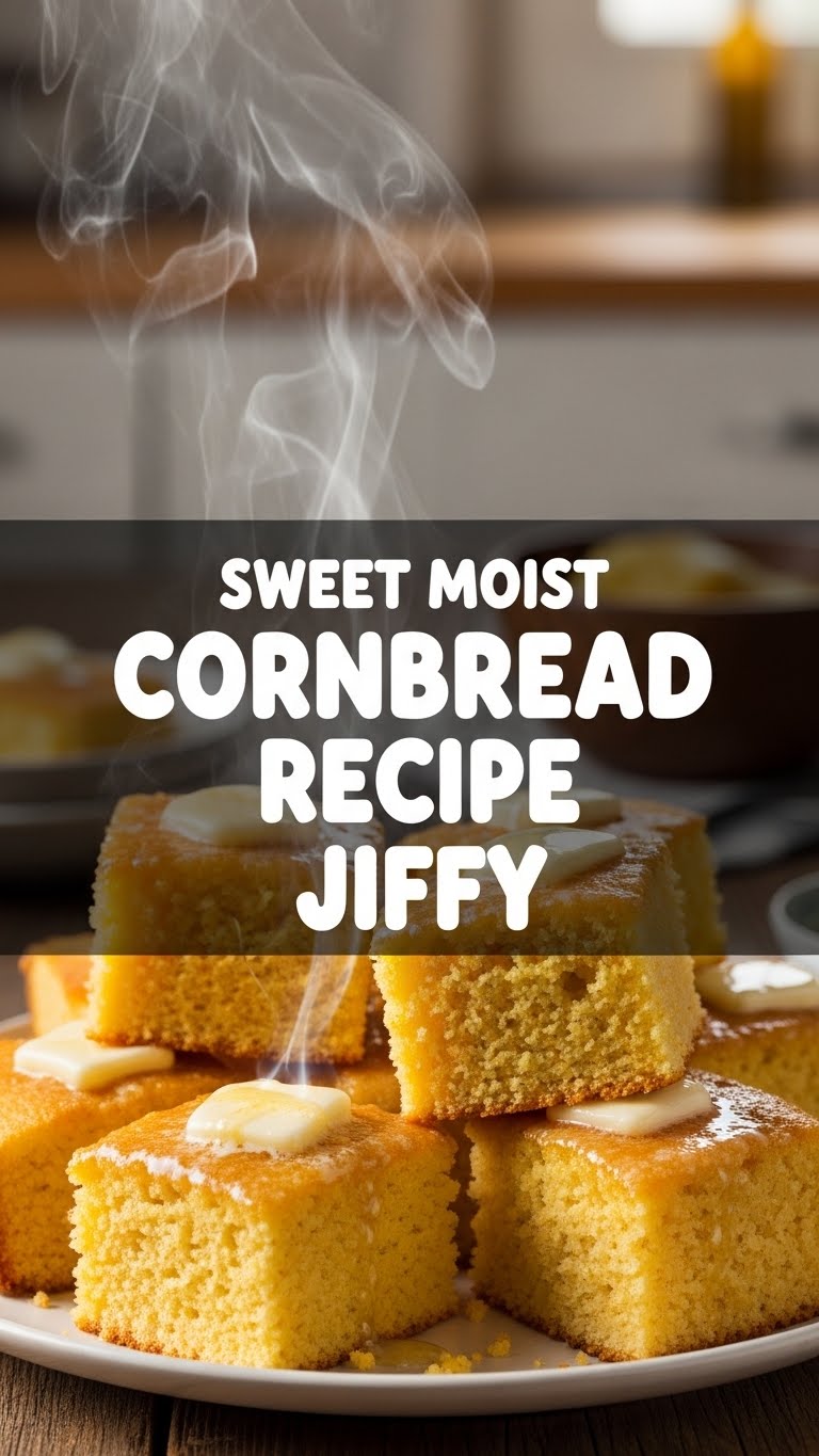 Sweet Moist Cornbread Recipe Jiffy
