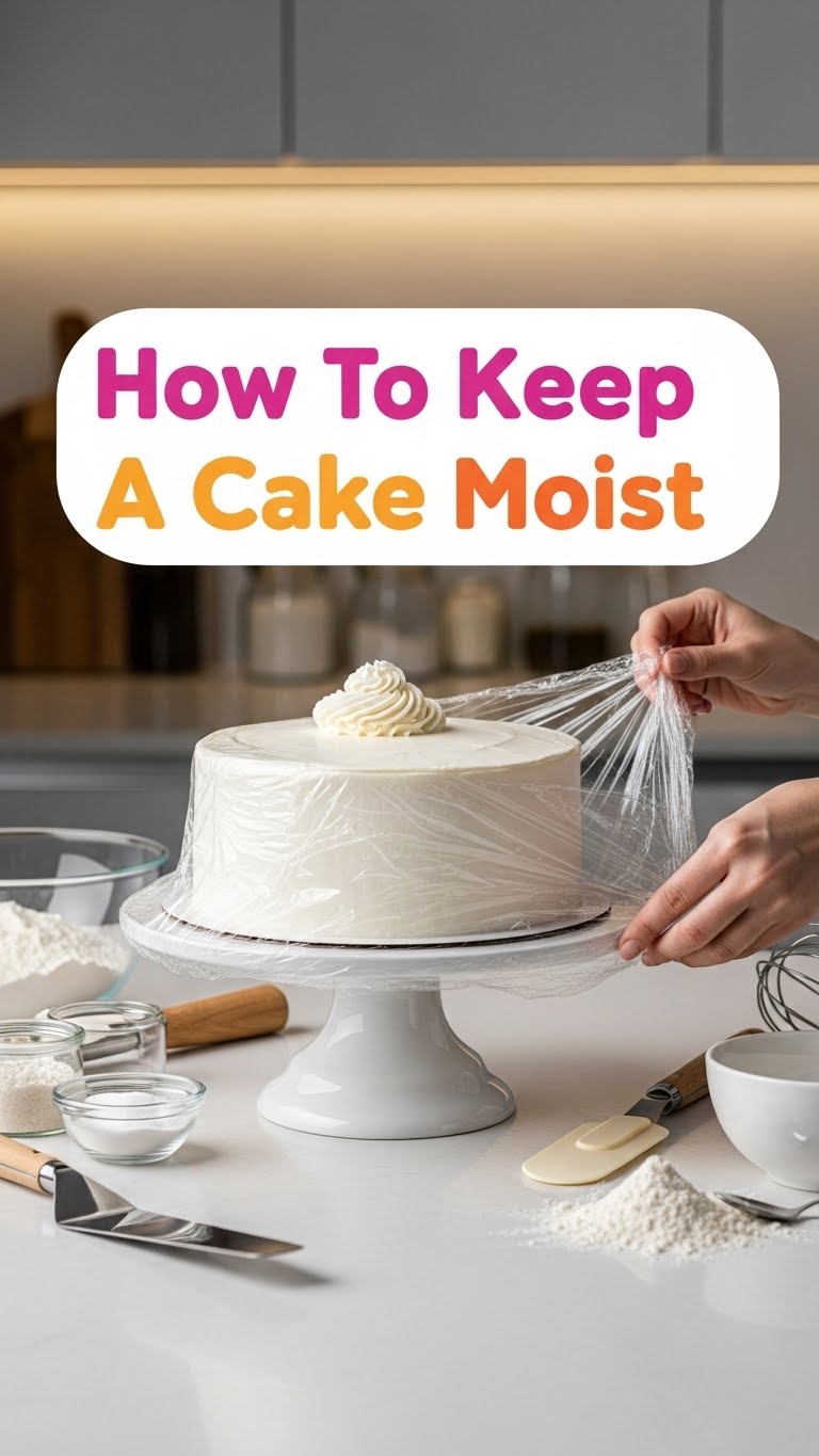 How To Keep A Cake Moist
