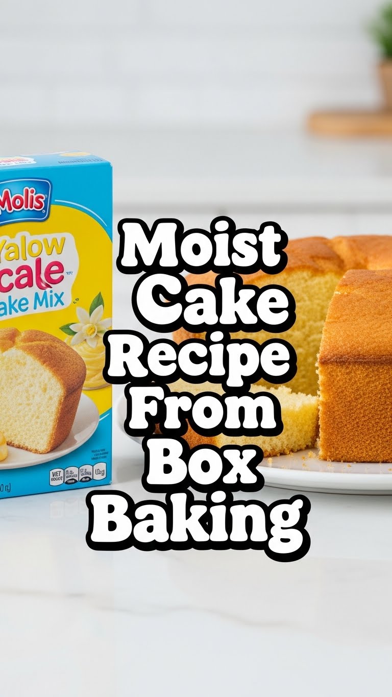 Moist Cake Recipe From Box Baking