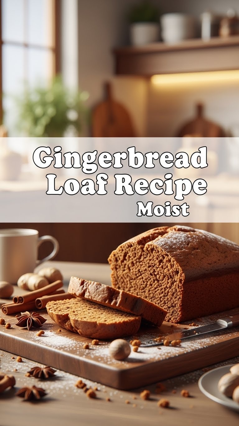 Gingerbread Loaf Recipe Moist