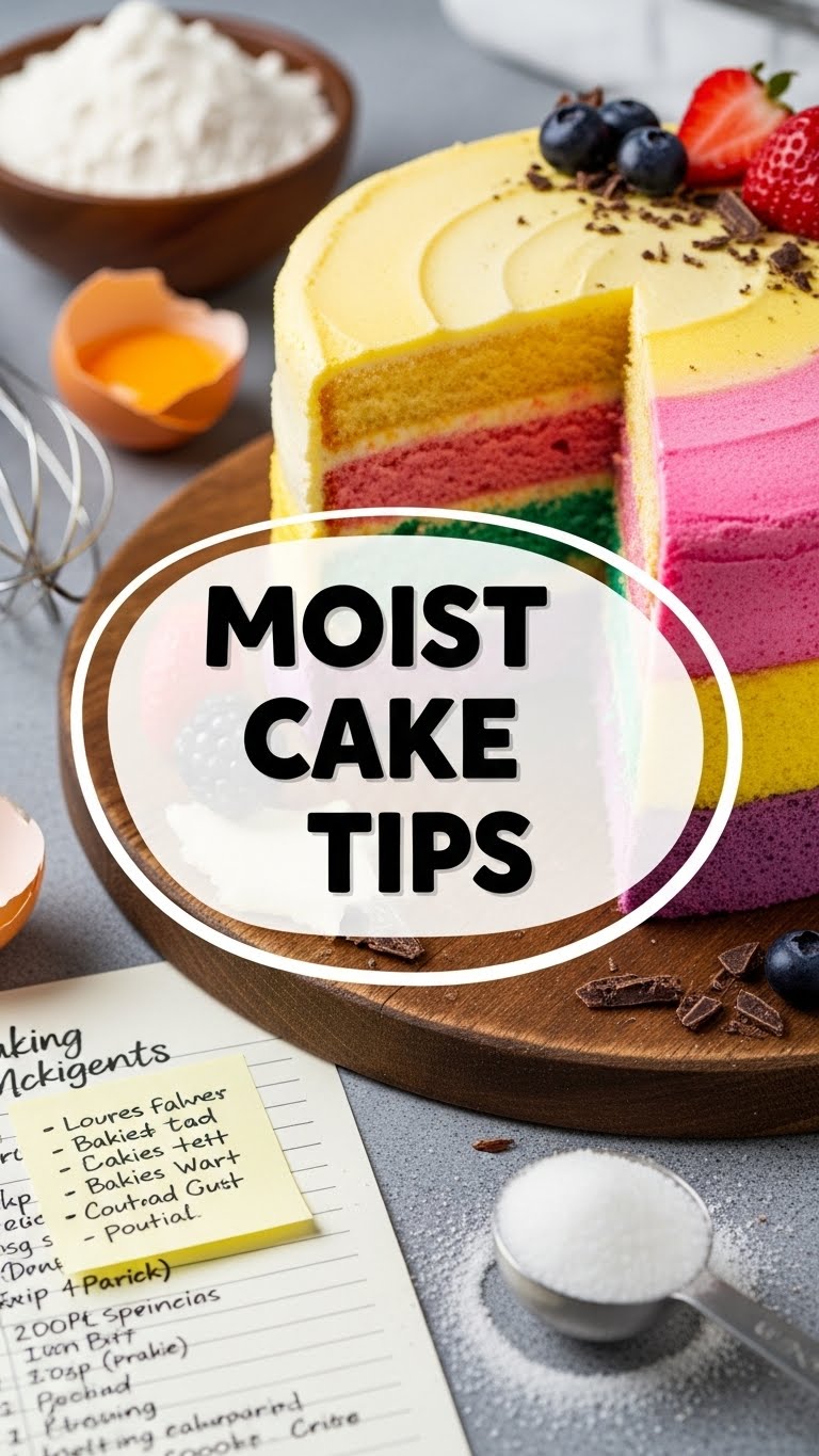 Moist Cake Tips