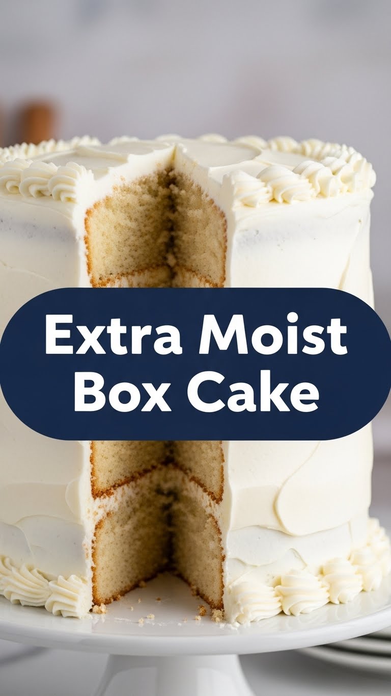 Extra Moist Box Cake