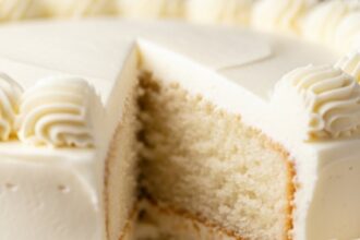 Super Moist White Cake