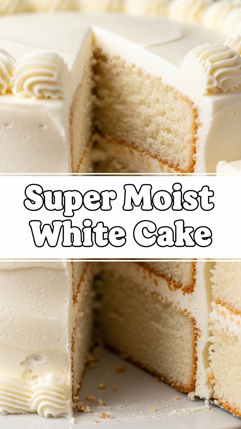 Super Moist White Cake