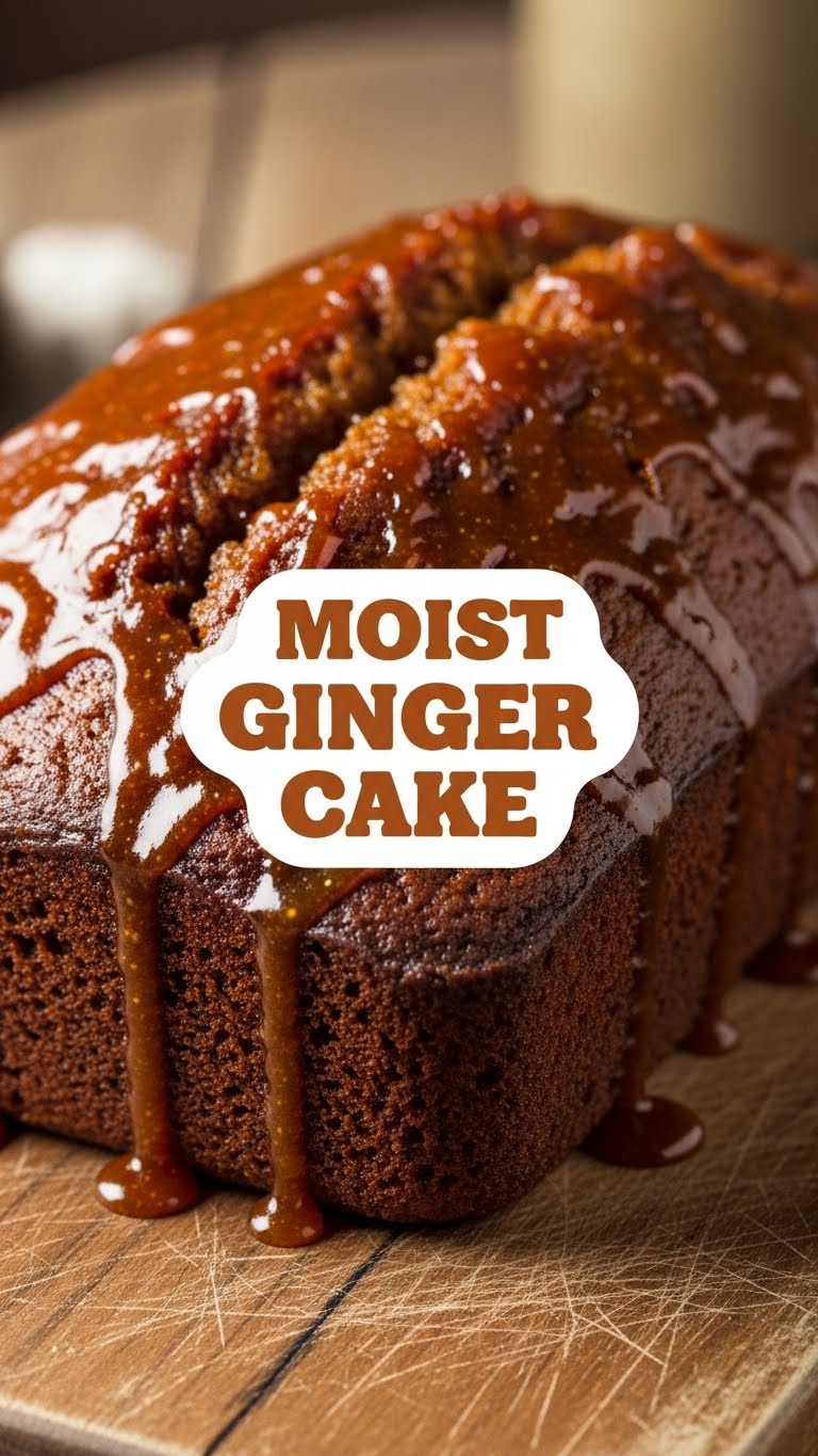 Moist Ginger Cake