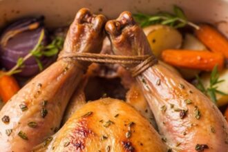 Moist Oven Baked Chicken