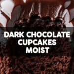 Dark Chocolate Cupcakes Moist
