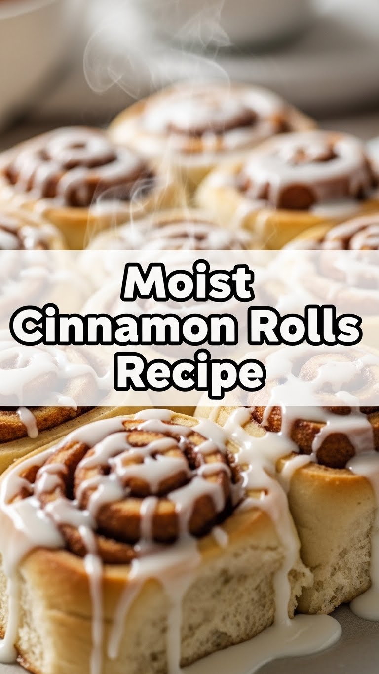 Moist Cinnamon Rolls Recipe