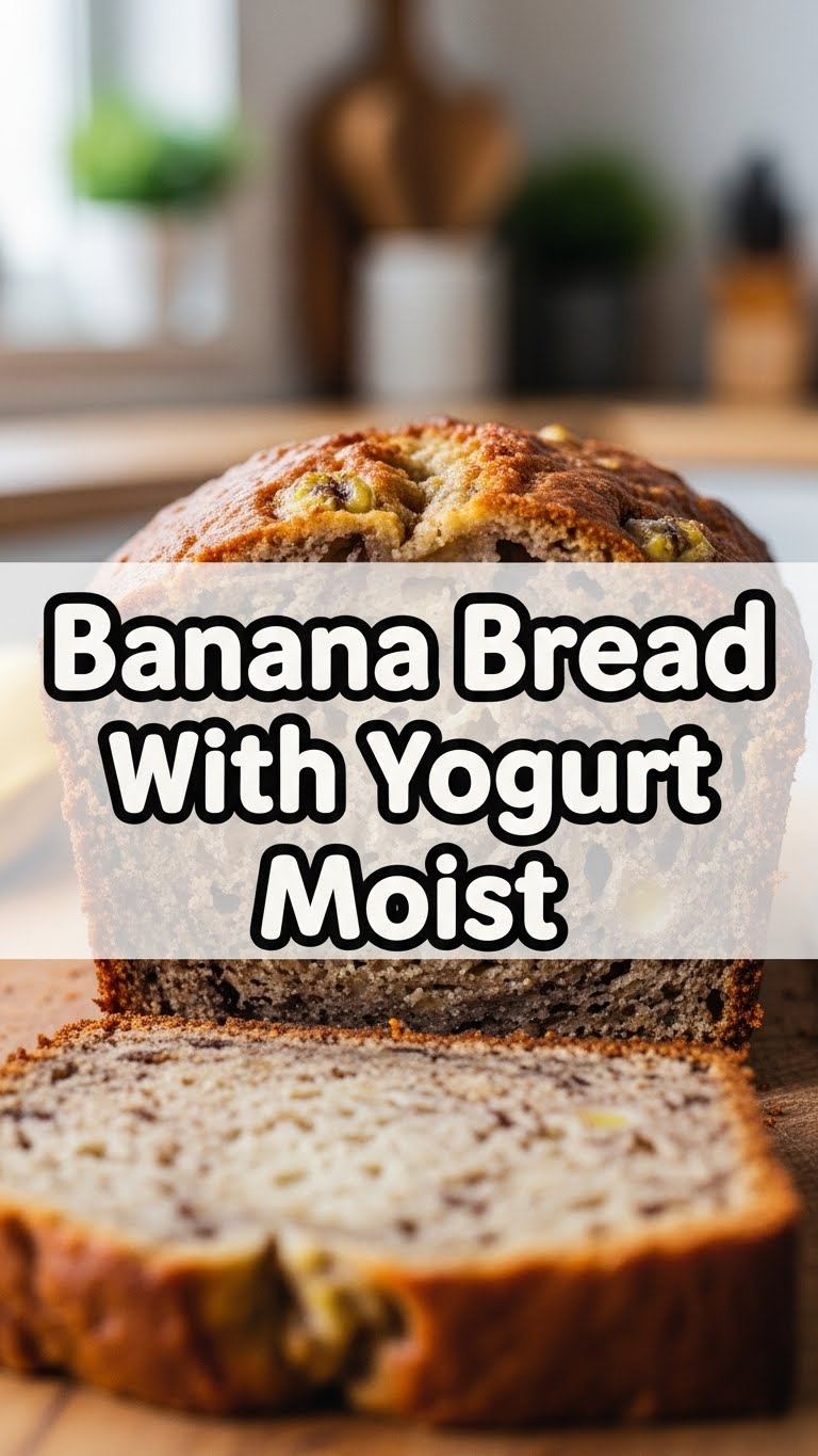 Banana Bread With Yogurt Moist