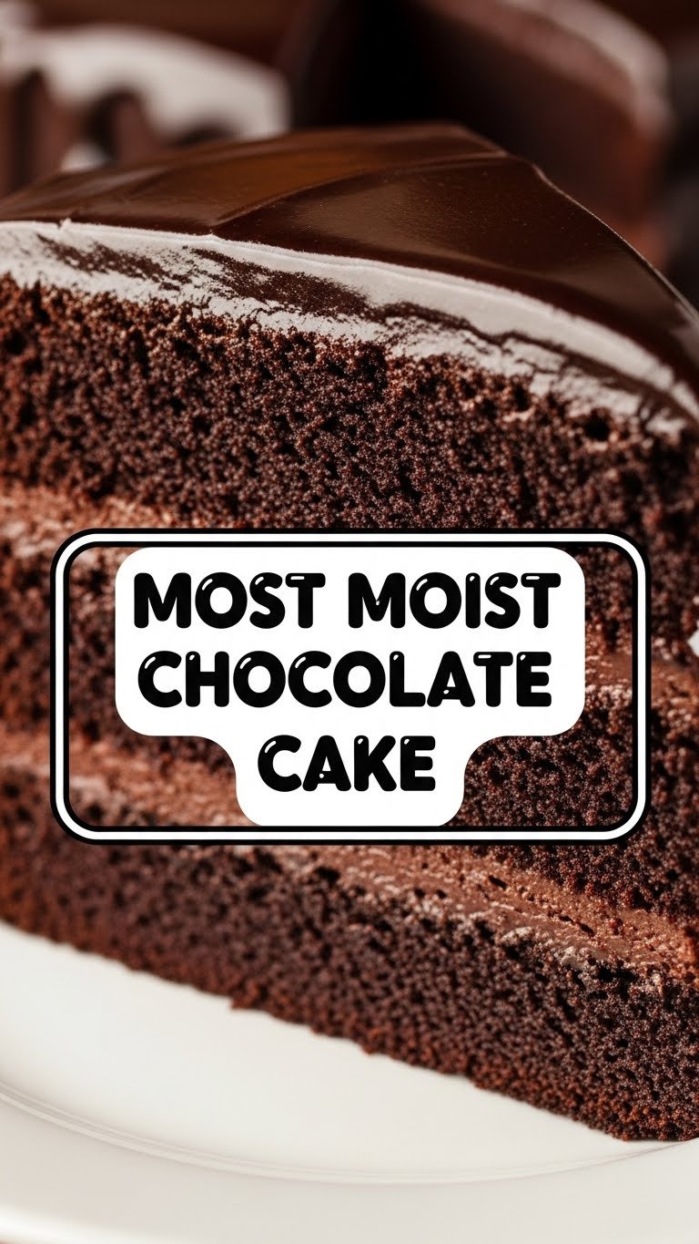 Most Moist Chocolate Cake