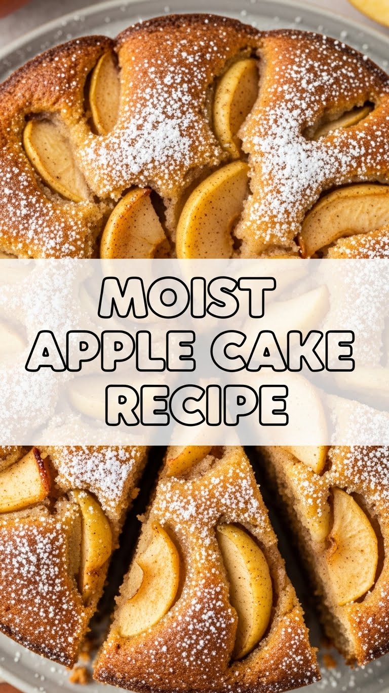 Moist Apple Cake Recipe