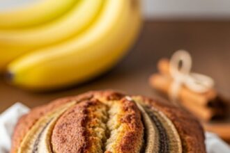 Simple Moist Banana Bread