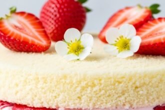 Super Moist Strawberry Cake