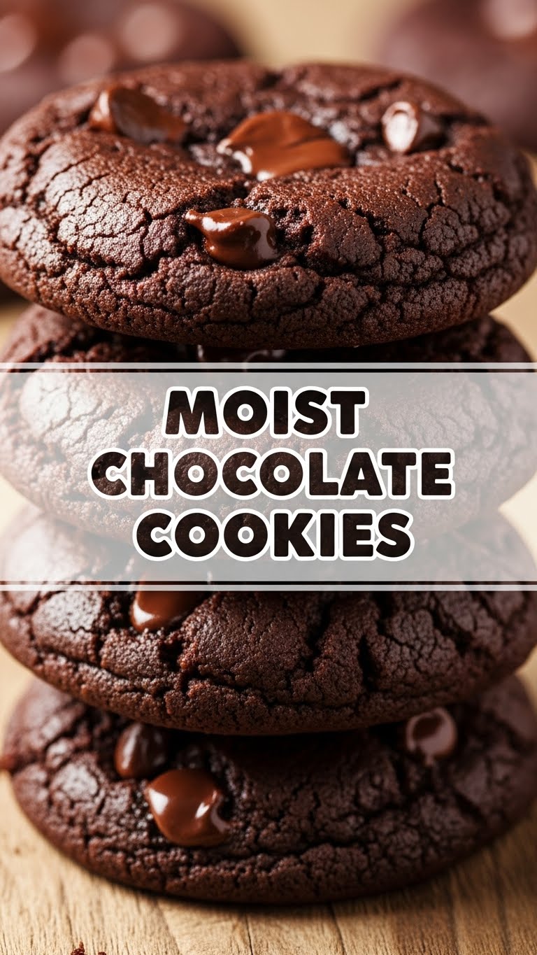 Moist Chocolate Cookies