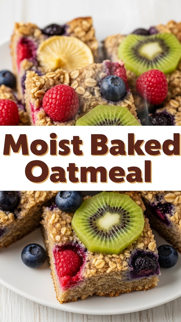 Moist Baked Oatmeal