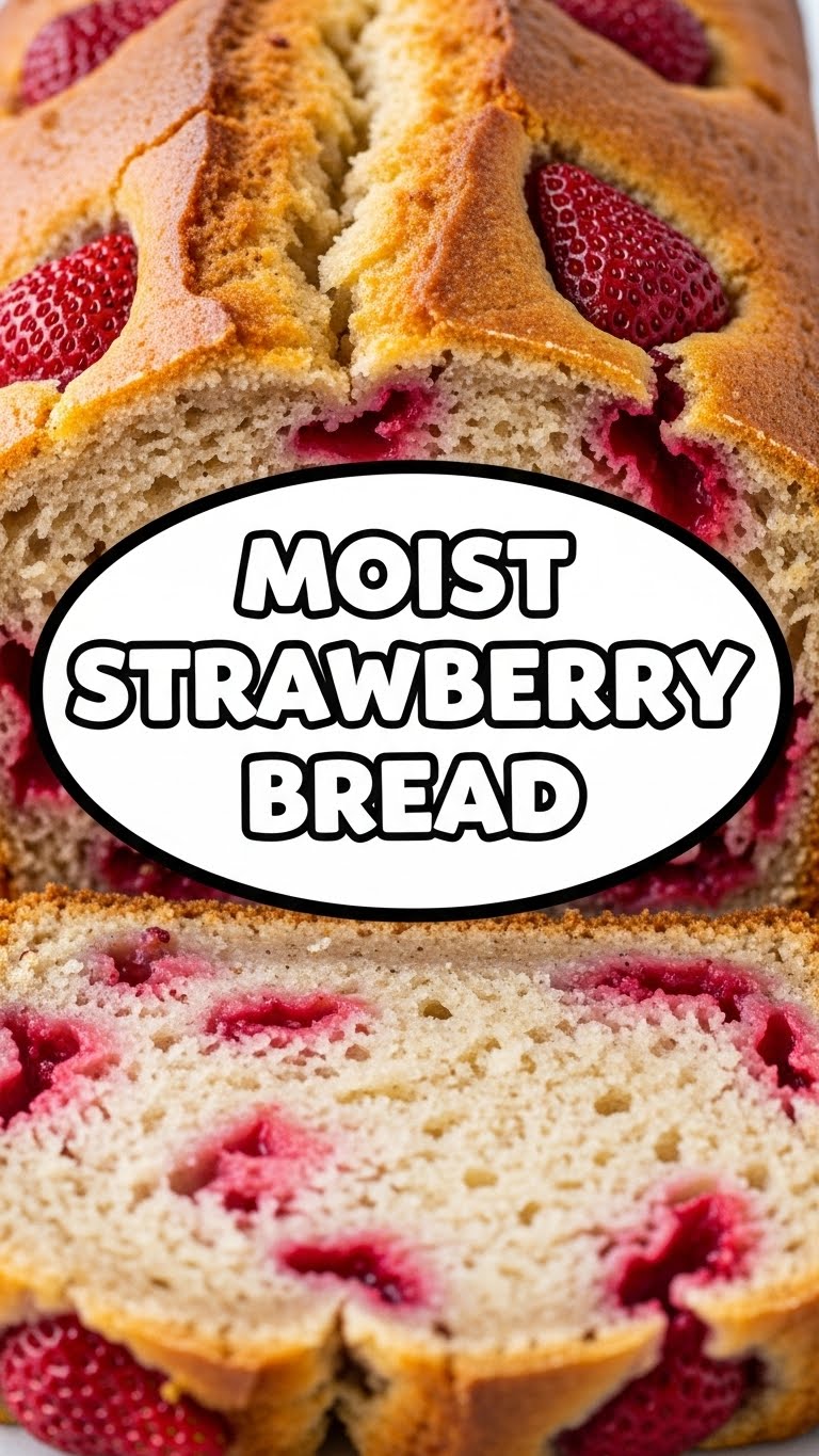 Moist Strawberry Bread