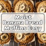 Moist Banana Bread Muffins Easy
