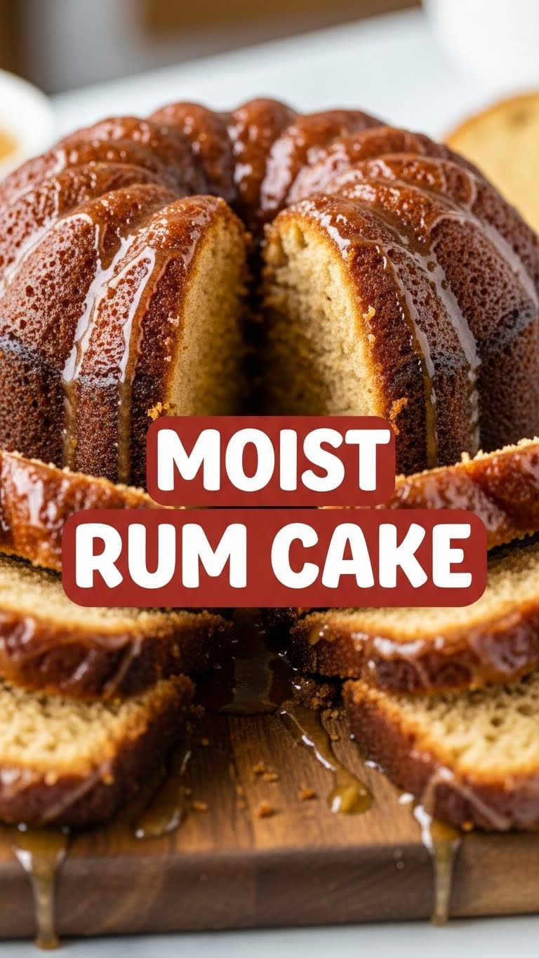 Moist Rum Cake