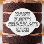 Moist Fluffy Chocolate Cake