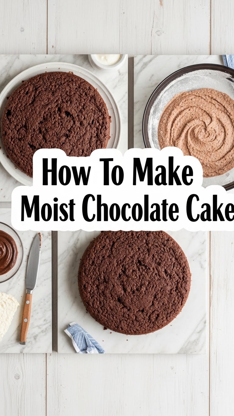How To Make Moist Chocolate Cake