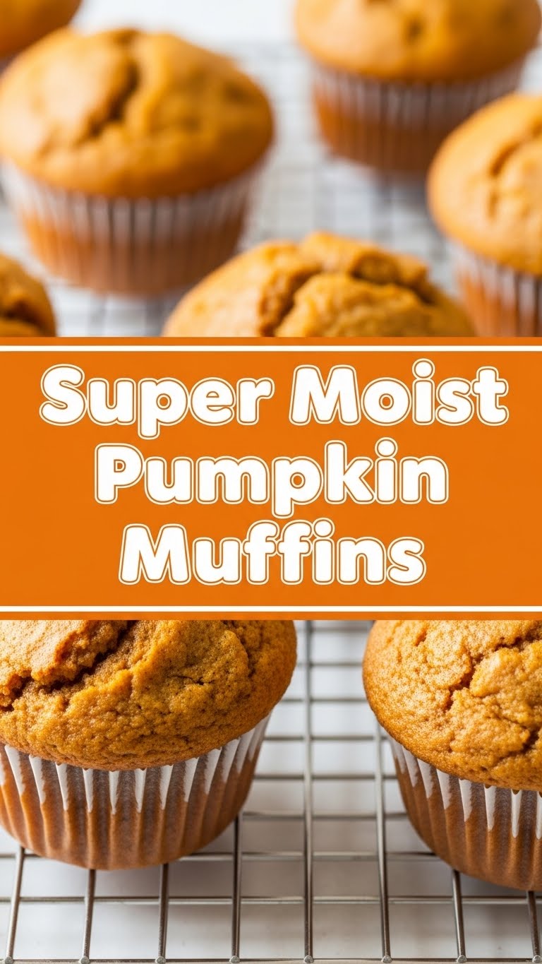 Super Moist Pumpkin Muffins