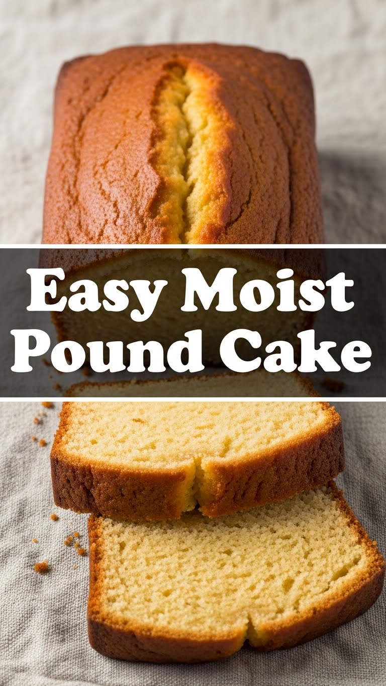 Easy Moist Pound Cake
