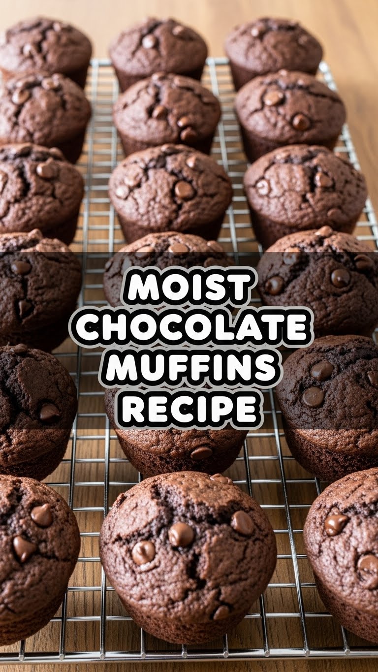 Moist Chocolate Muffins Recipe