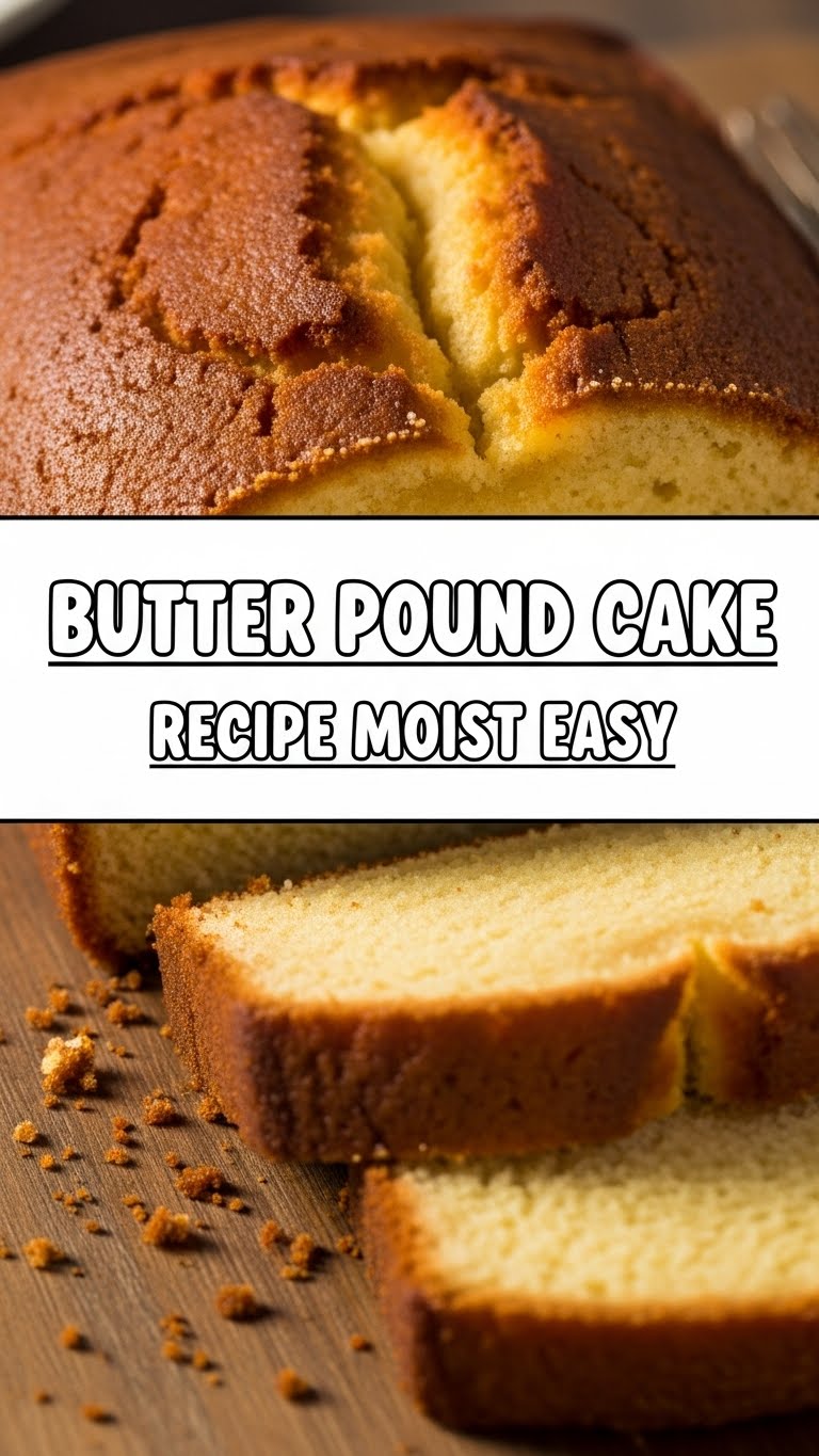 Butter Pound Cake Recipe Moist Easy
