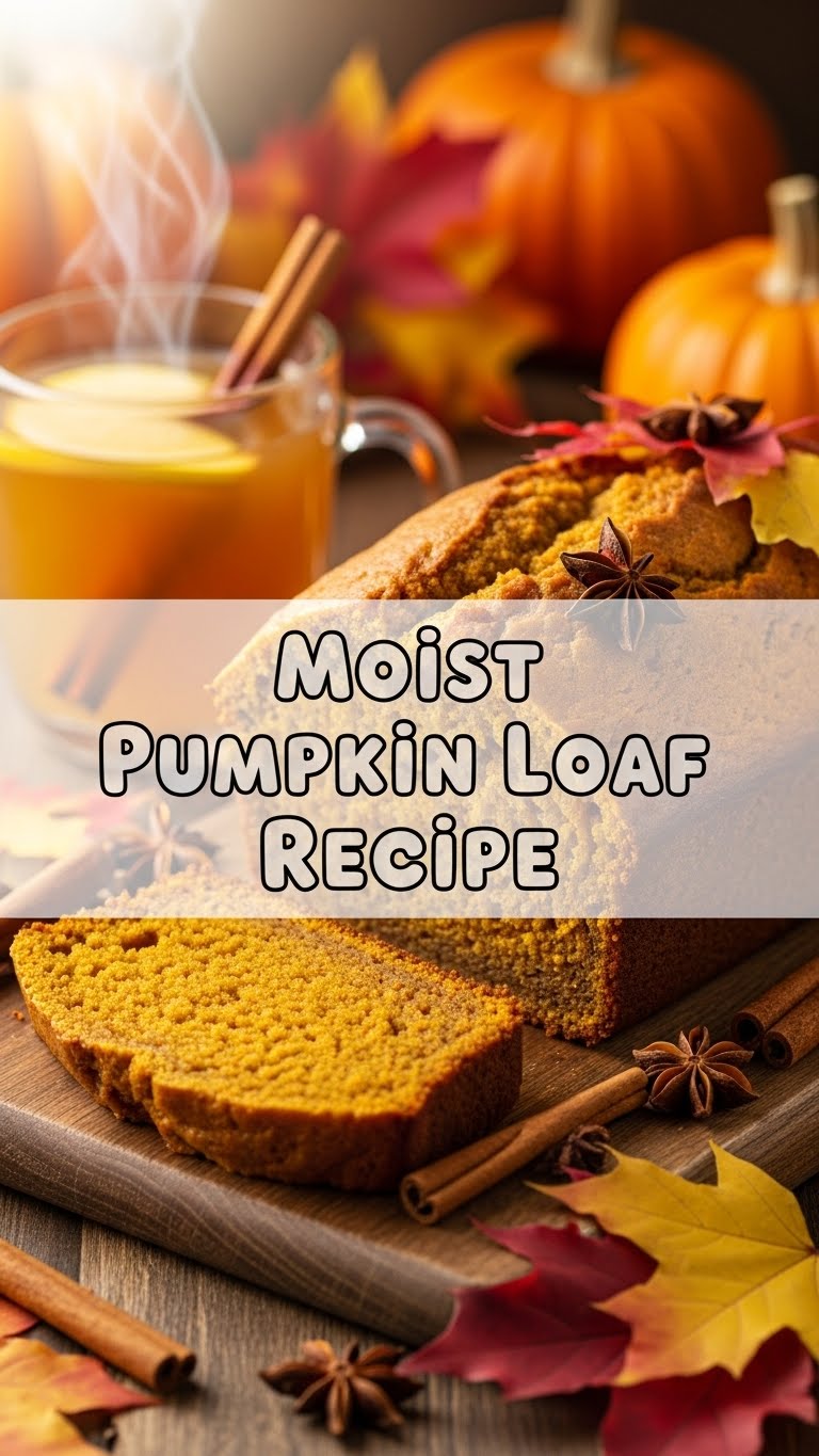Moist Pumpkin Loaf Recipe