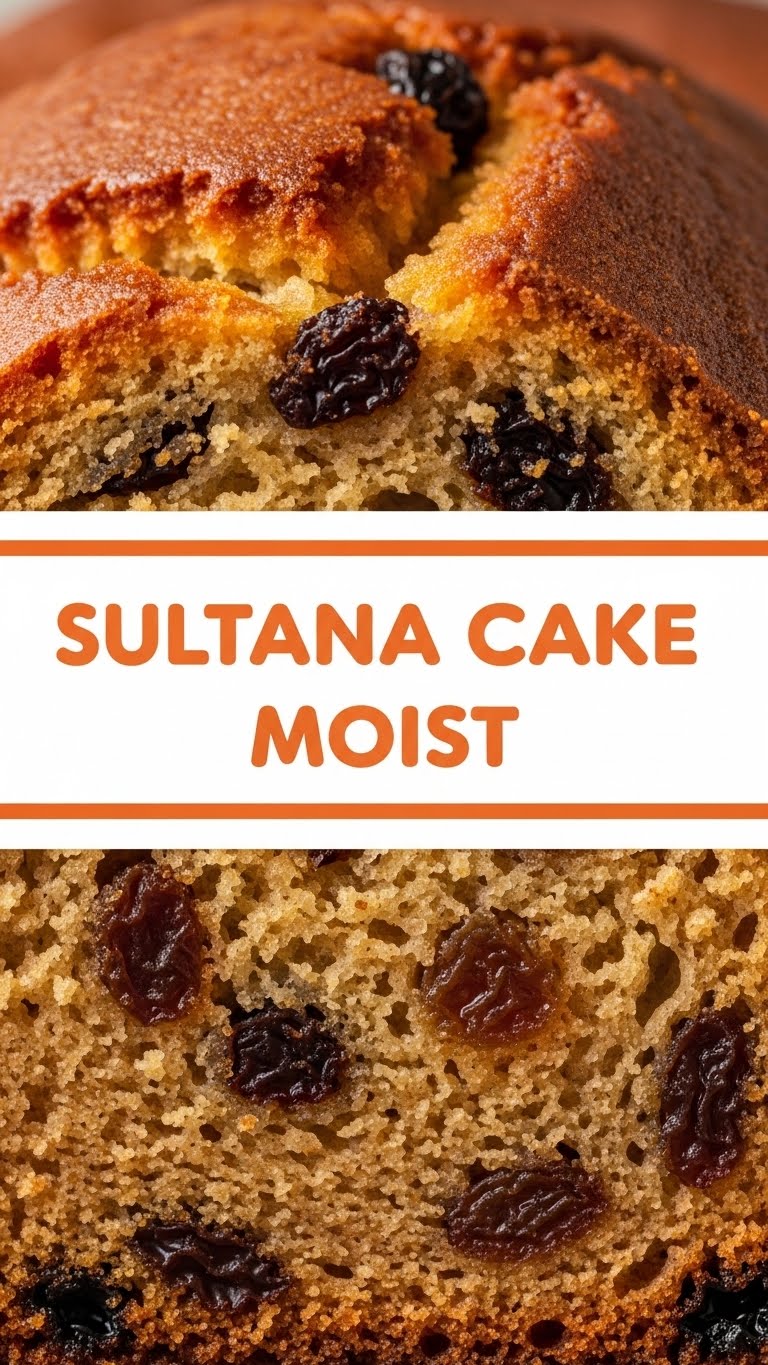 Sultana Cake Moist