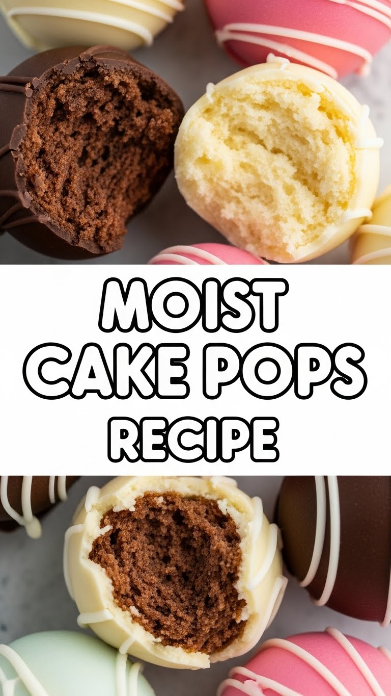 Moist Cake Pops Recipe