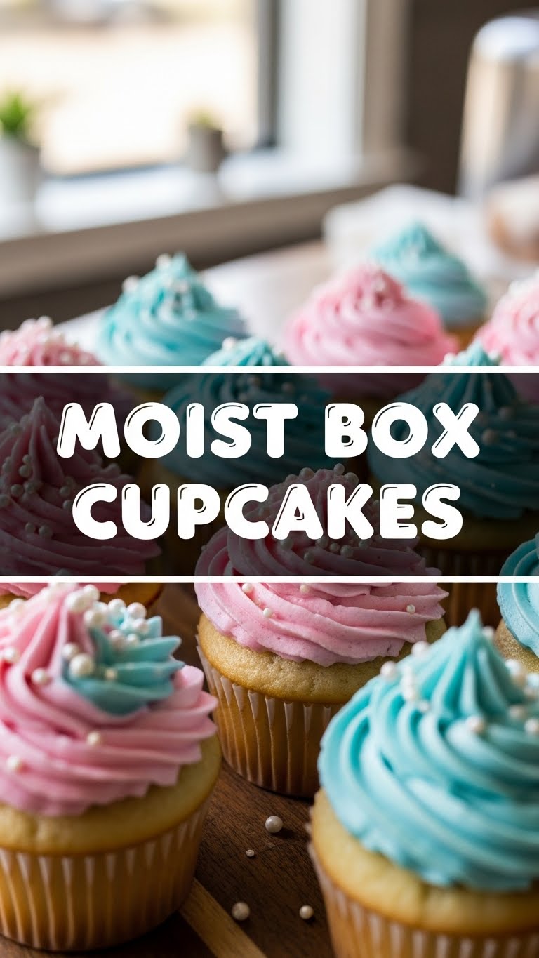 Moist Box Cupcakes