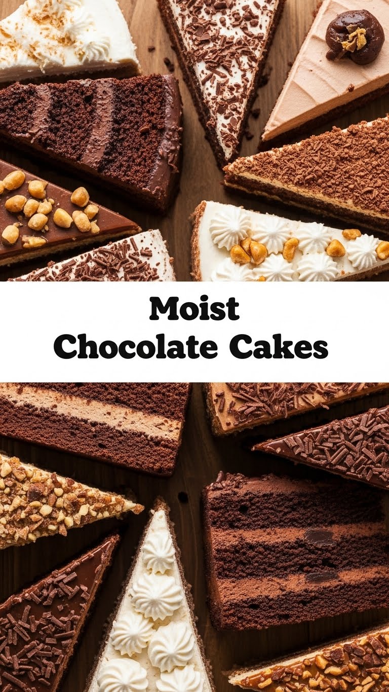 Moist Chocolate Cakes