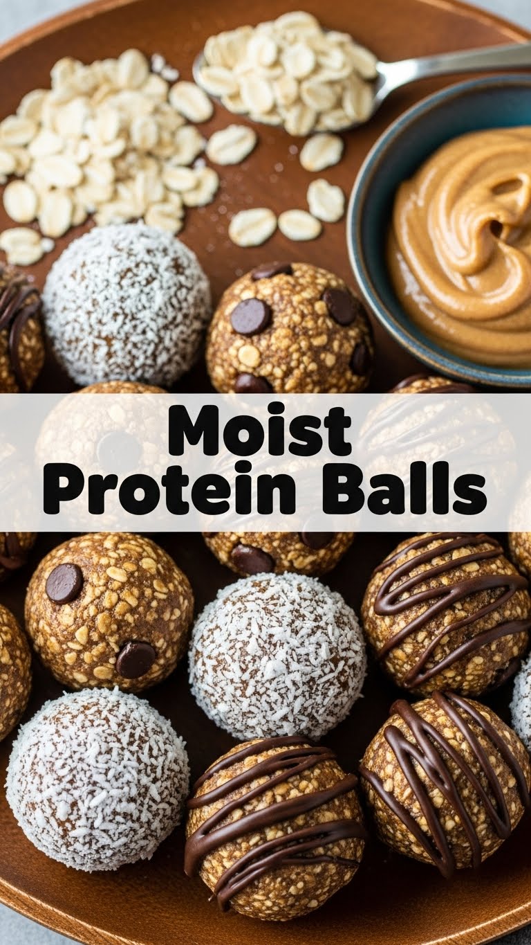 Moist Protein Balls