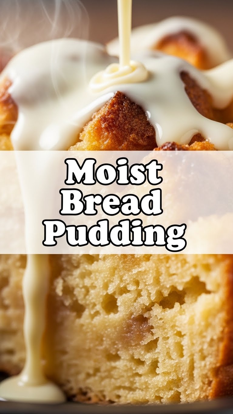 Moist Bread Pudding