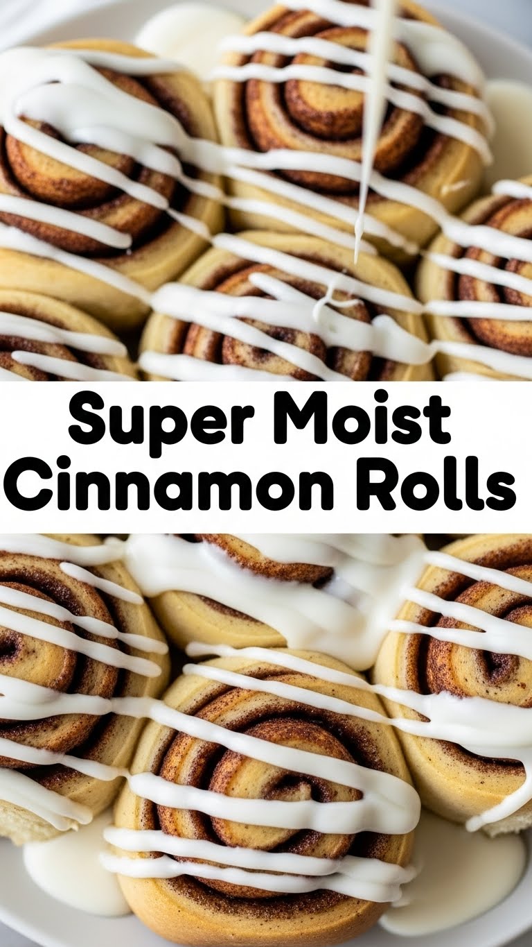 Super Moist Cinnamon Rolls