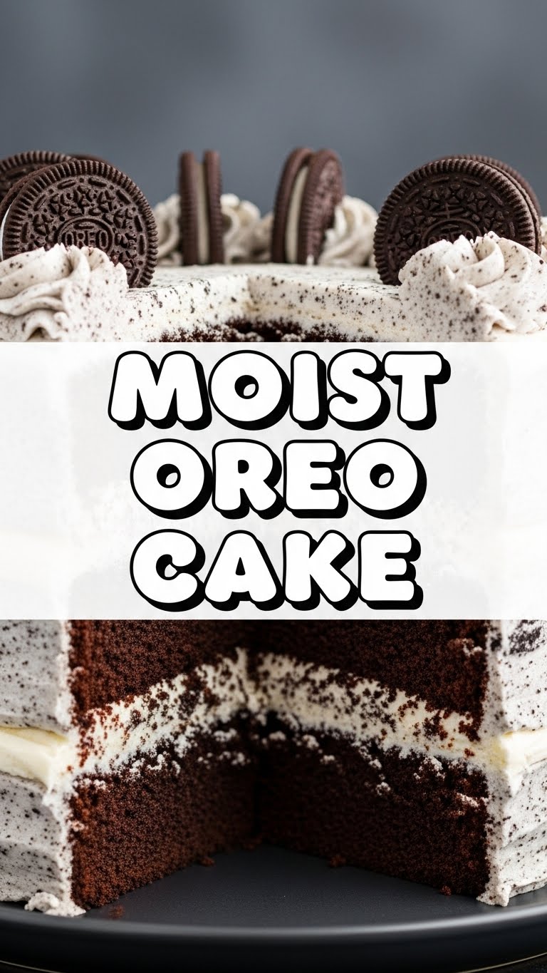 Moist Oreo Cake
