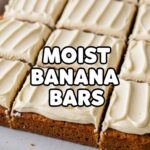 Moist Banana Bars