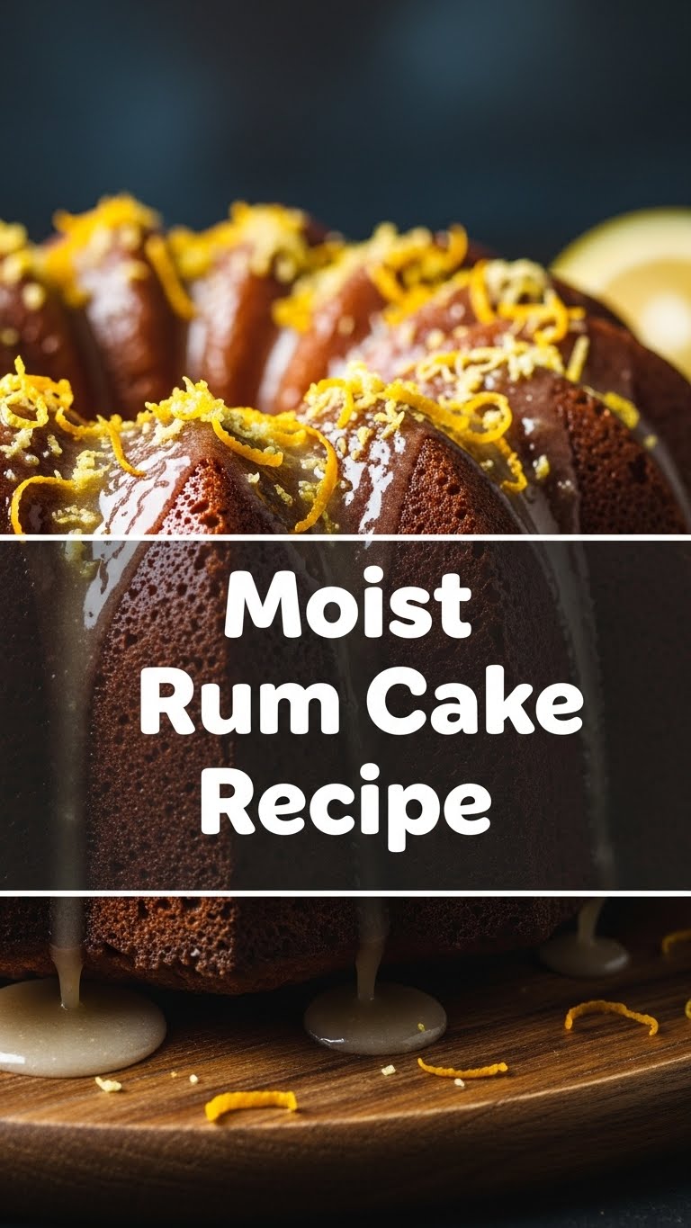 Moist Rum Cake Recipe
