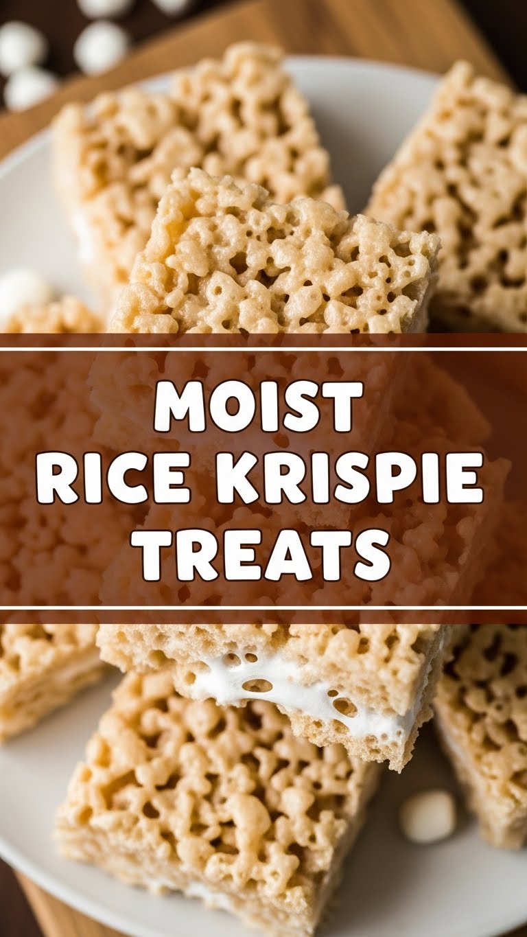 Moist Rice Krispie Treats