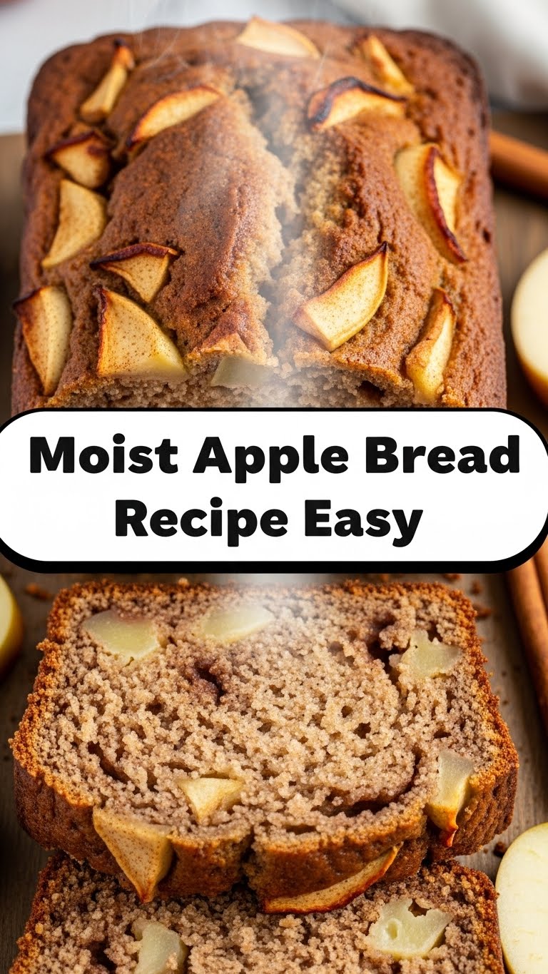 Moist Apple Bread Recipe Easy