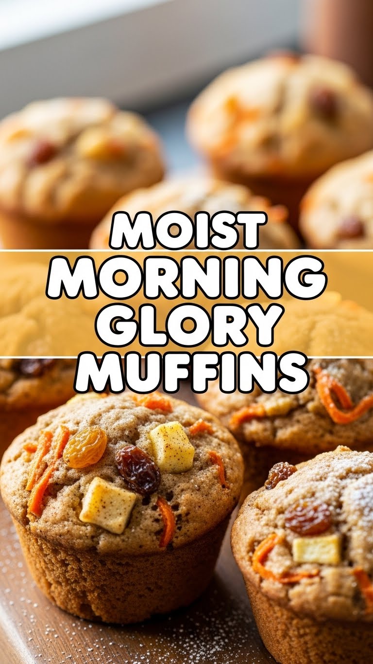 Moist Morning Glory Muffins
