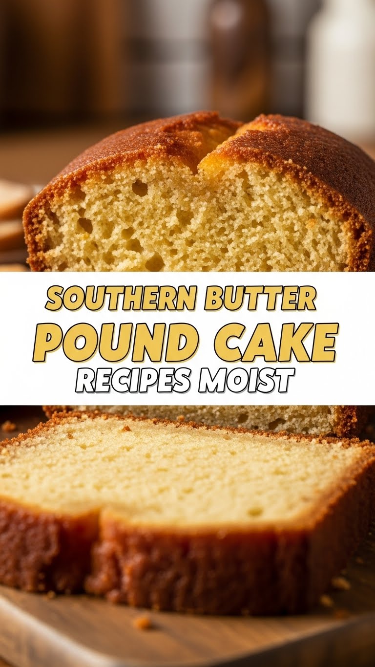Southern Butter Pound Cake Recipes Moist
