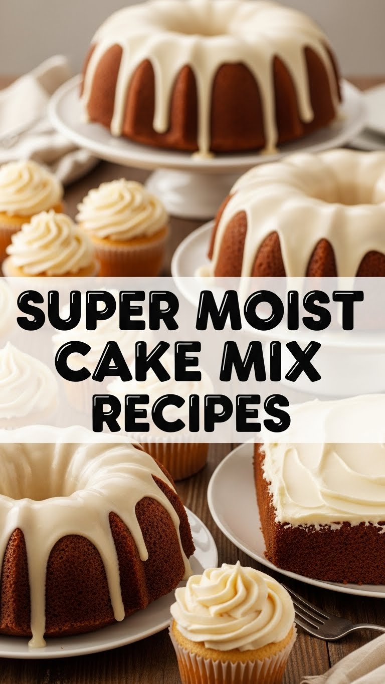 Super Moist Cake Mix Recipes