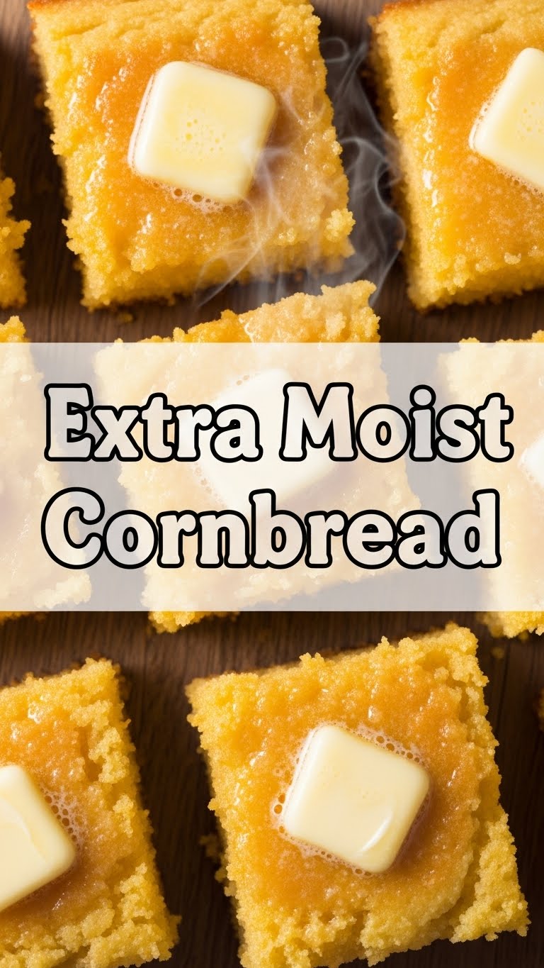 Extra Moist Cornbread