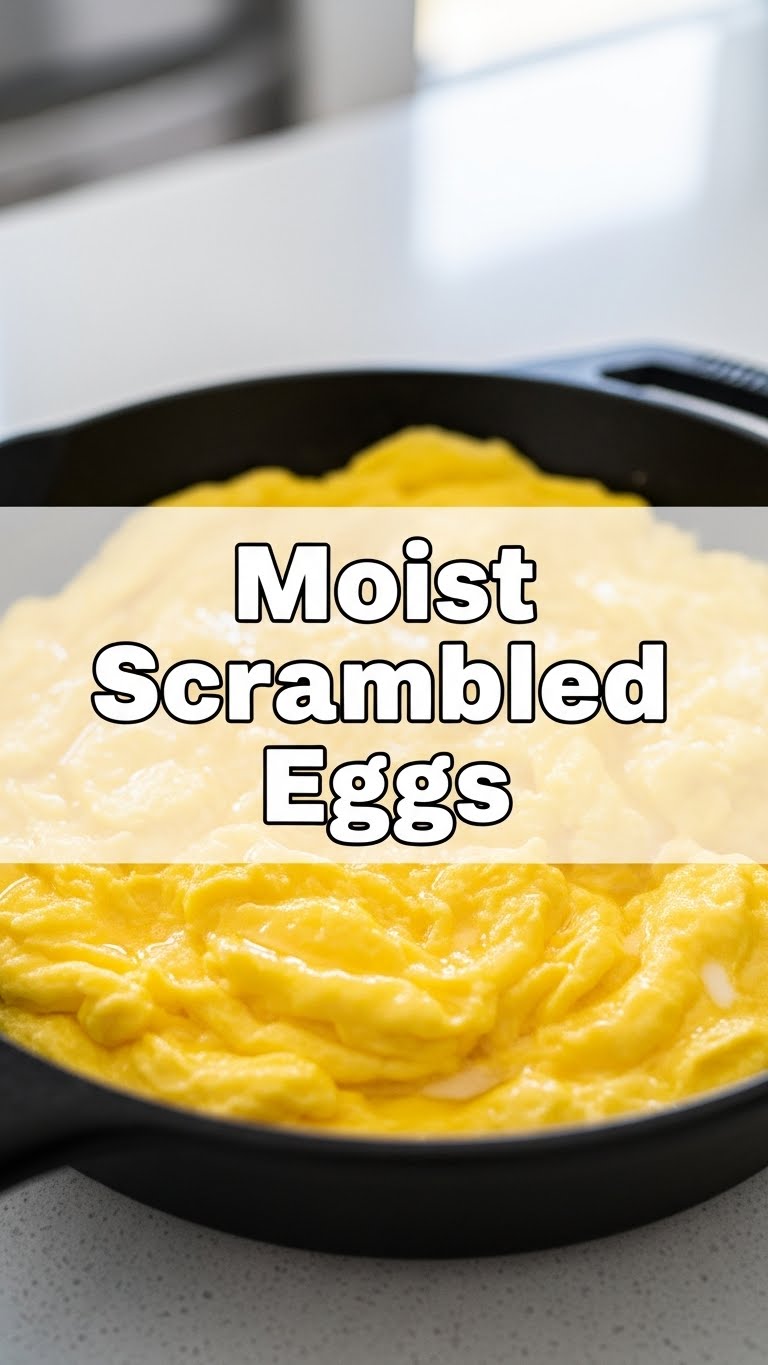 Moist Scrambled Eggs