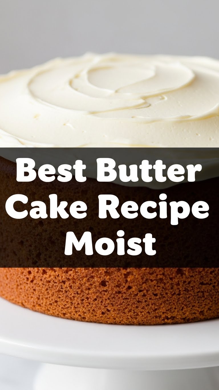 Best Butter Cake Recipe Moist